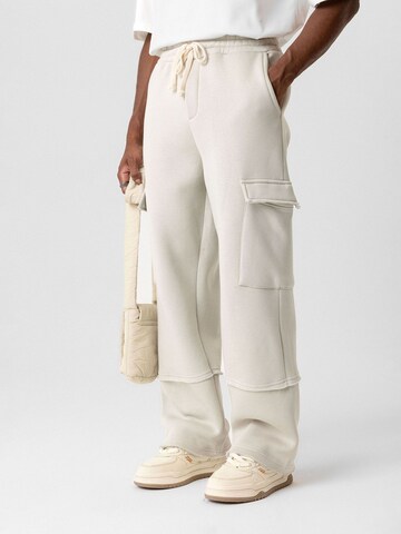 Dandalo Wide leg Cargo trousers 'Ruan' in Grey