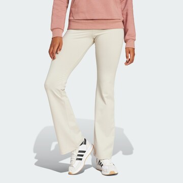 ADIDAS SPORTSWEAR Flared Παντελόνι φόρμας 'Essentials' σε γκρι: μπροστά