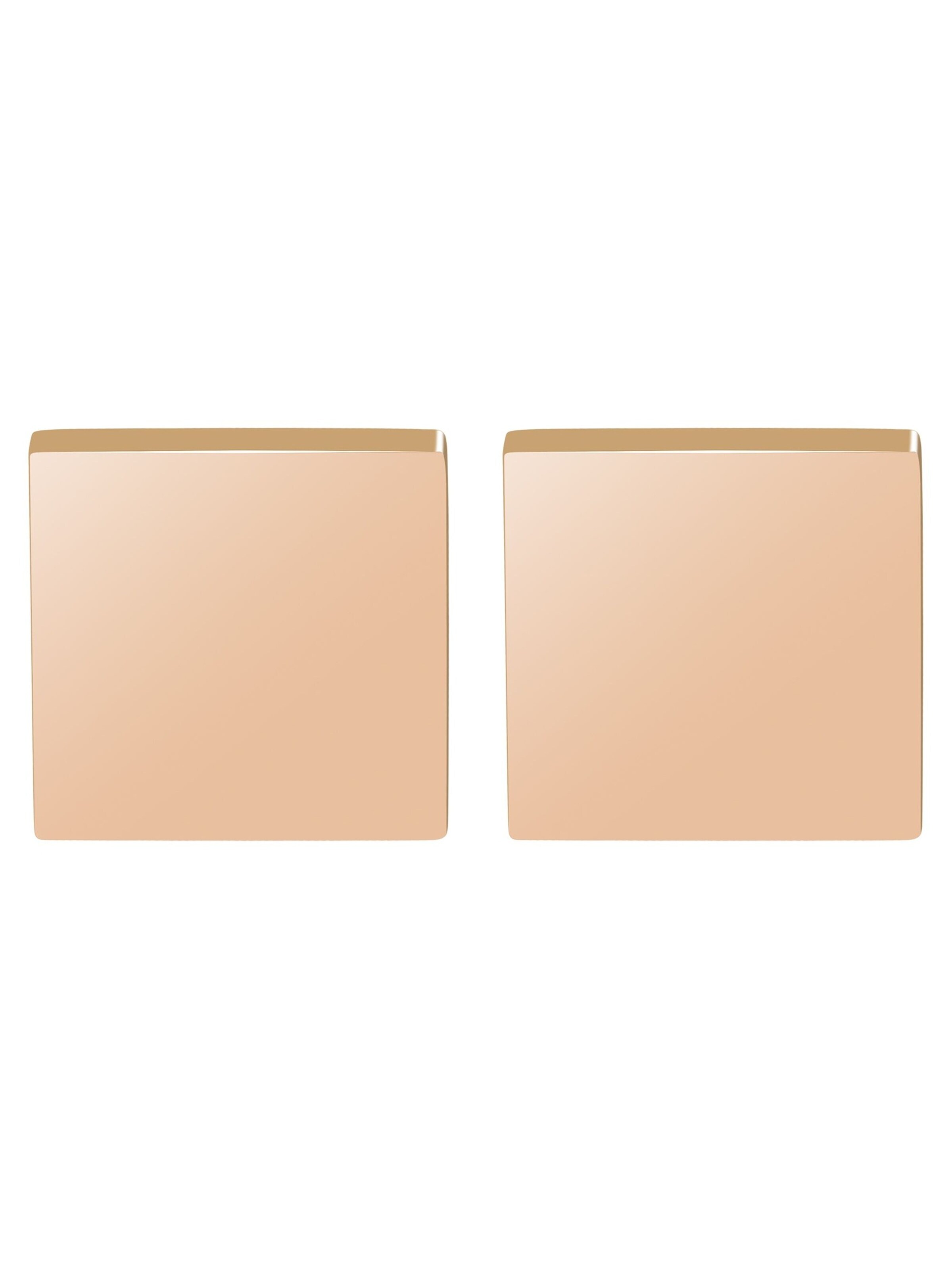 Akzent Ohrringe 'Liis, langlebig'‌‌‌‌‌‌‌‌‌ in Gold: Vorderseite