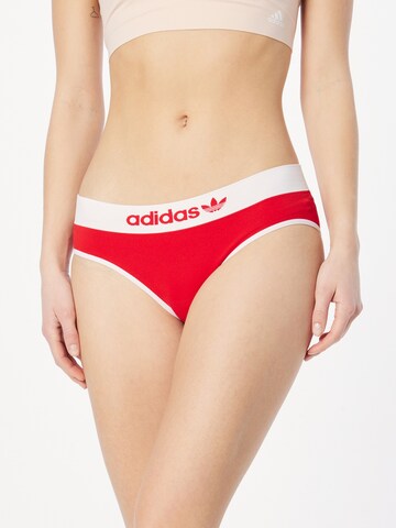 Slip ADIDAS ORIGINALS en rouge : devant