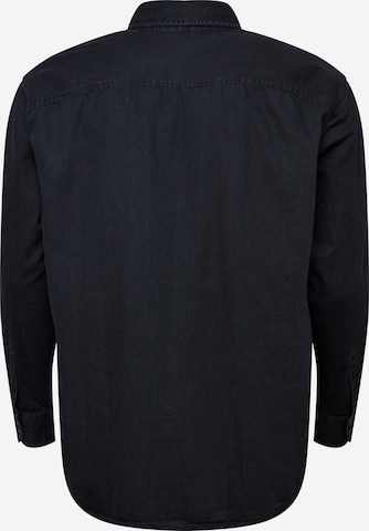 Jack & Jones Plus Regularny krój Koszula 'Sheridan' w kolorze czarny