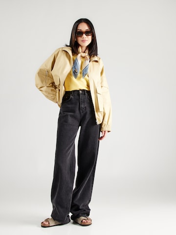 PIECES Shirt 'RIA' in Yellow