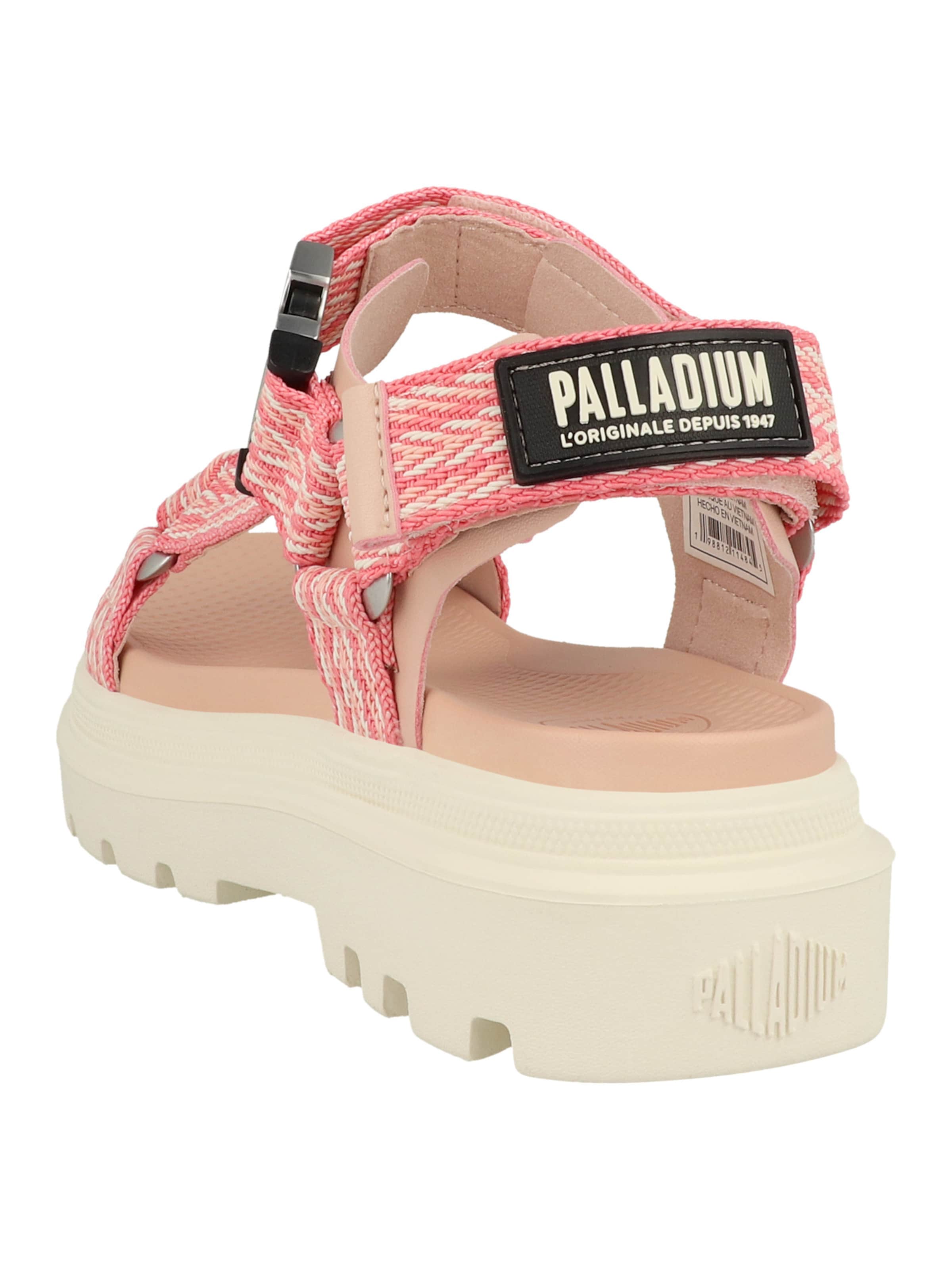 Sandales à lanières Palladium en rose