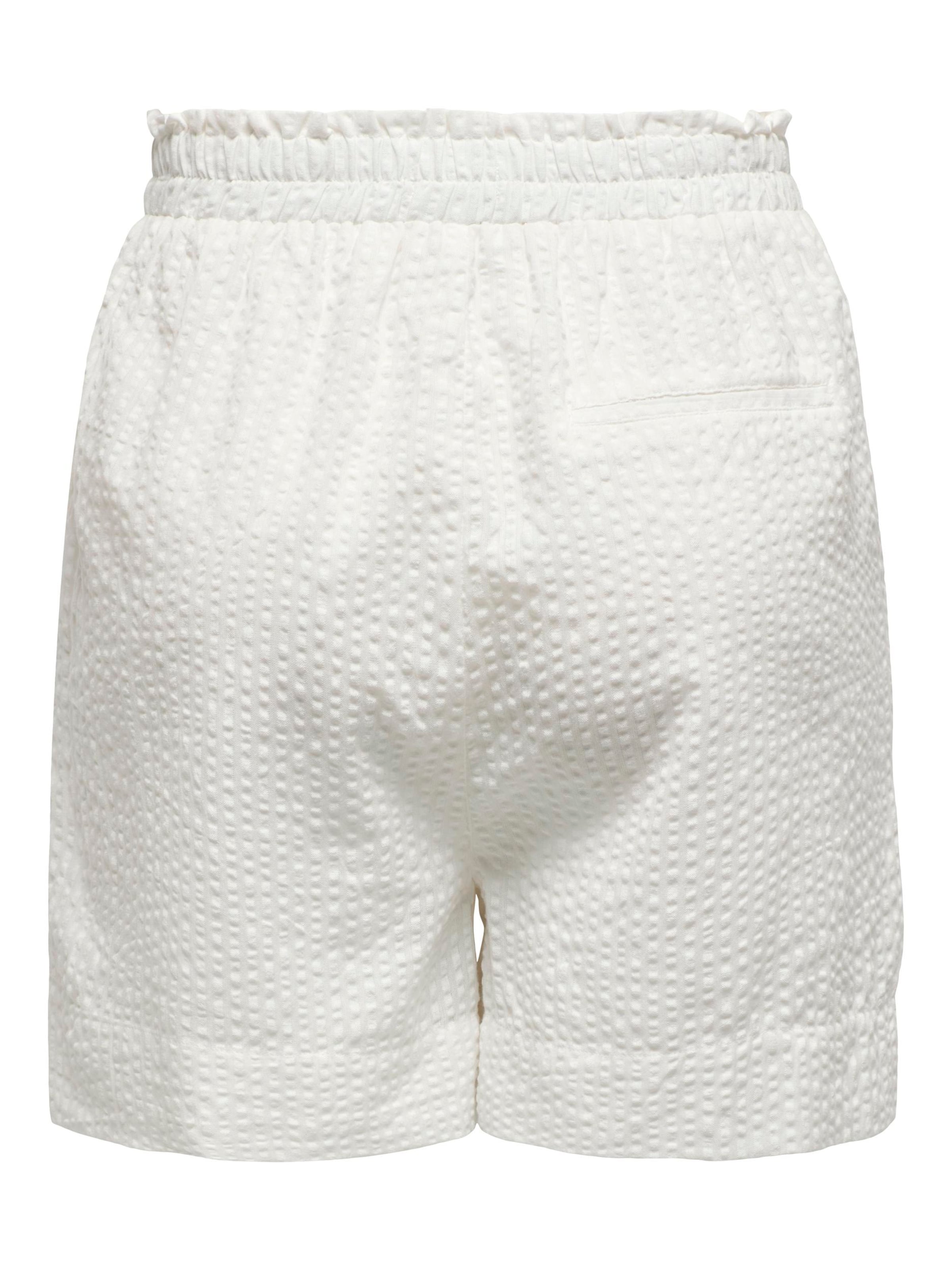ONLY tavaline Püksid 'Alya', värv valge