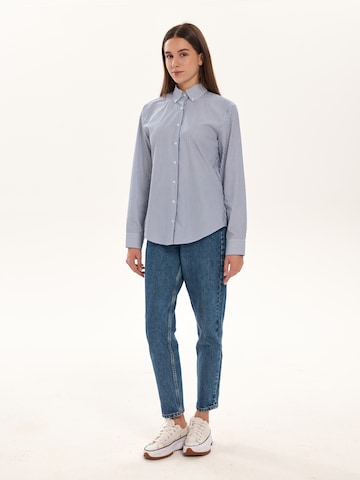 NOWIHT Blus 'Flavia' i blå