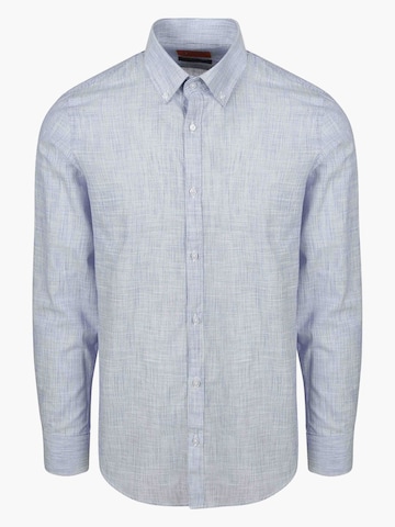 Suitable Slim Fit Hemd in Blau: Vorderseite