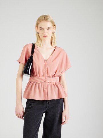 VILA - Blusa 'MATHILDE' en rosa: frente