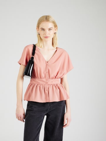 VILA Bluse 'MATHILDE' i rosa: forside