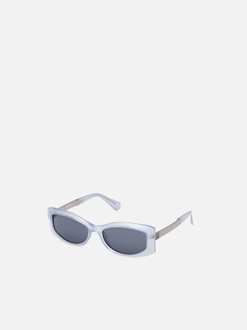MAX&Co. Sunglasses 'Max &co MO0144 Shiny light blue 55/17/140 Women Sunglasses' in Blue: front