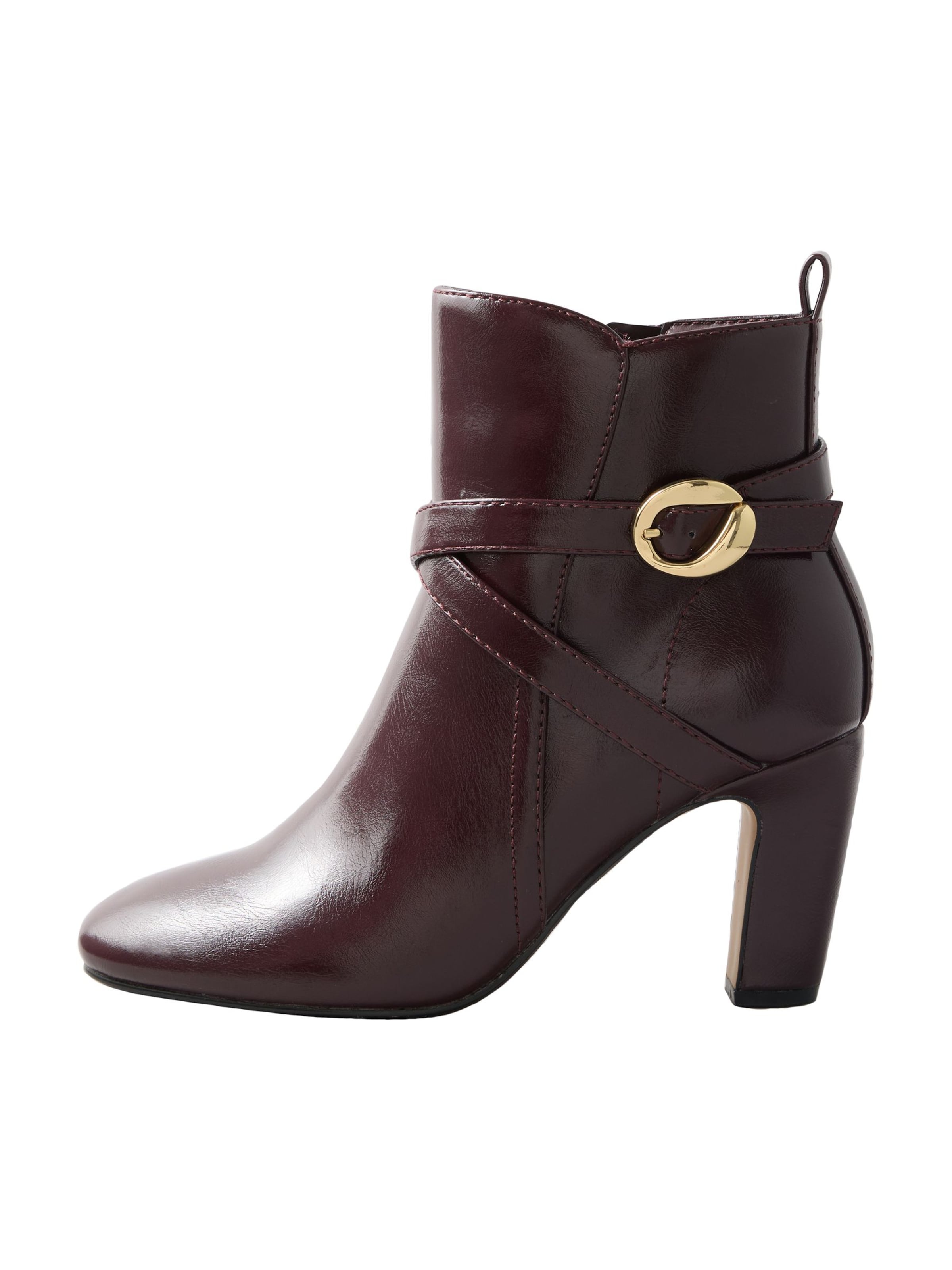Lipsy Stiefelette in 36 in dunkellila, Produktansicht