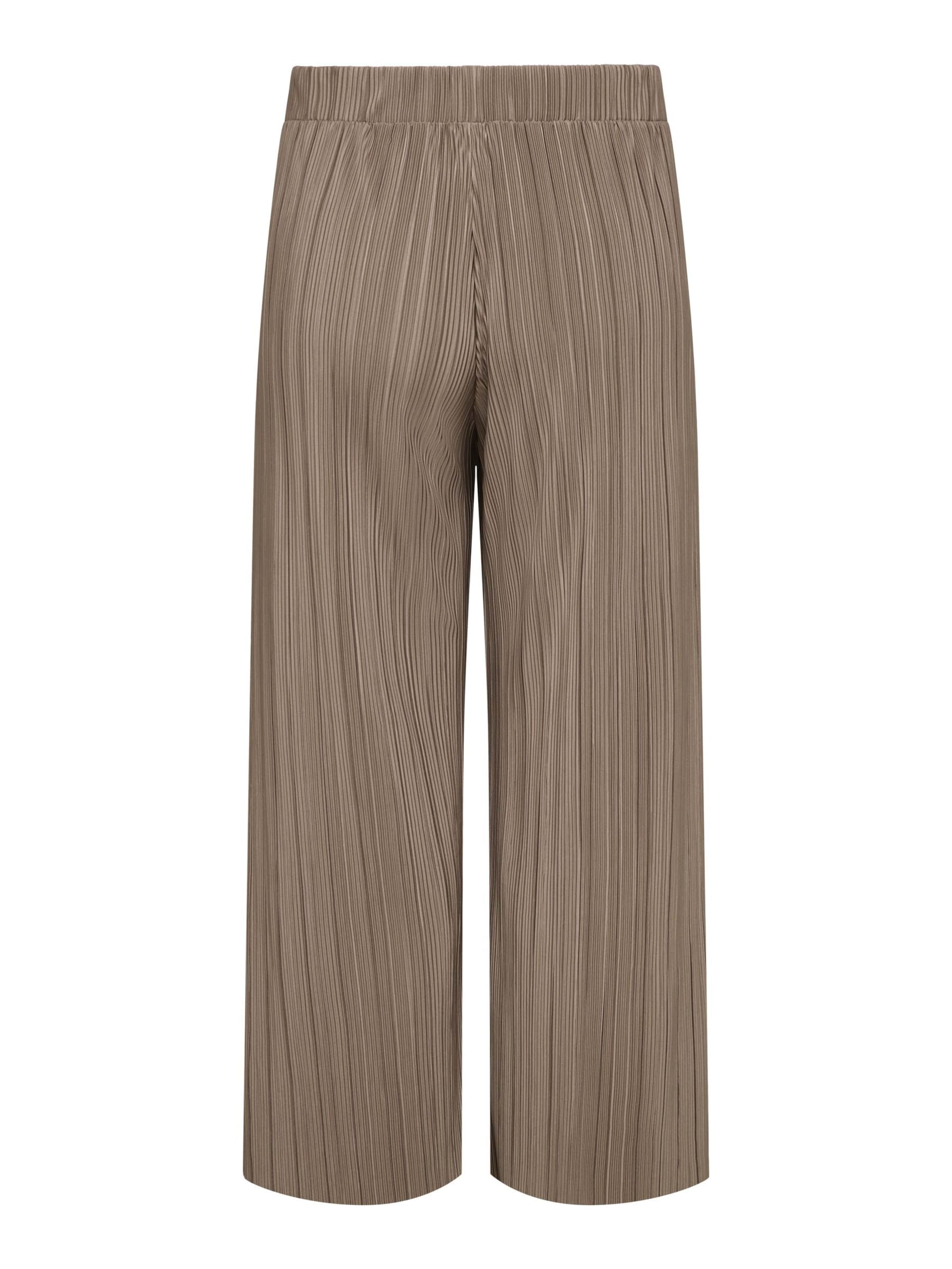 Loosefit Pantalon ONLY Carmakoma en marron