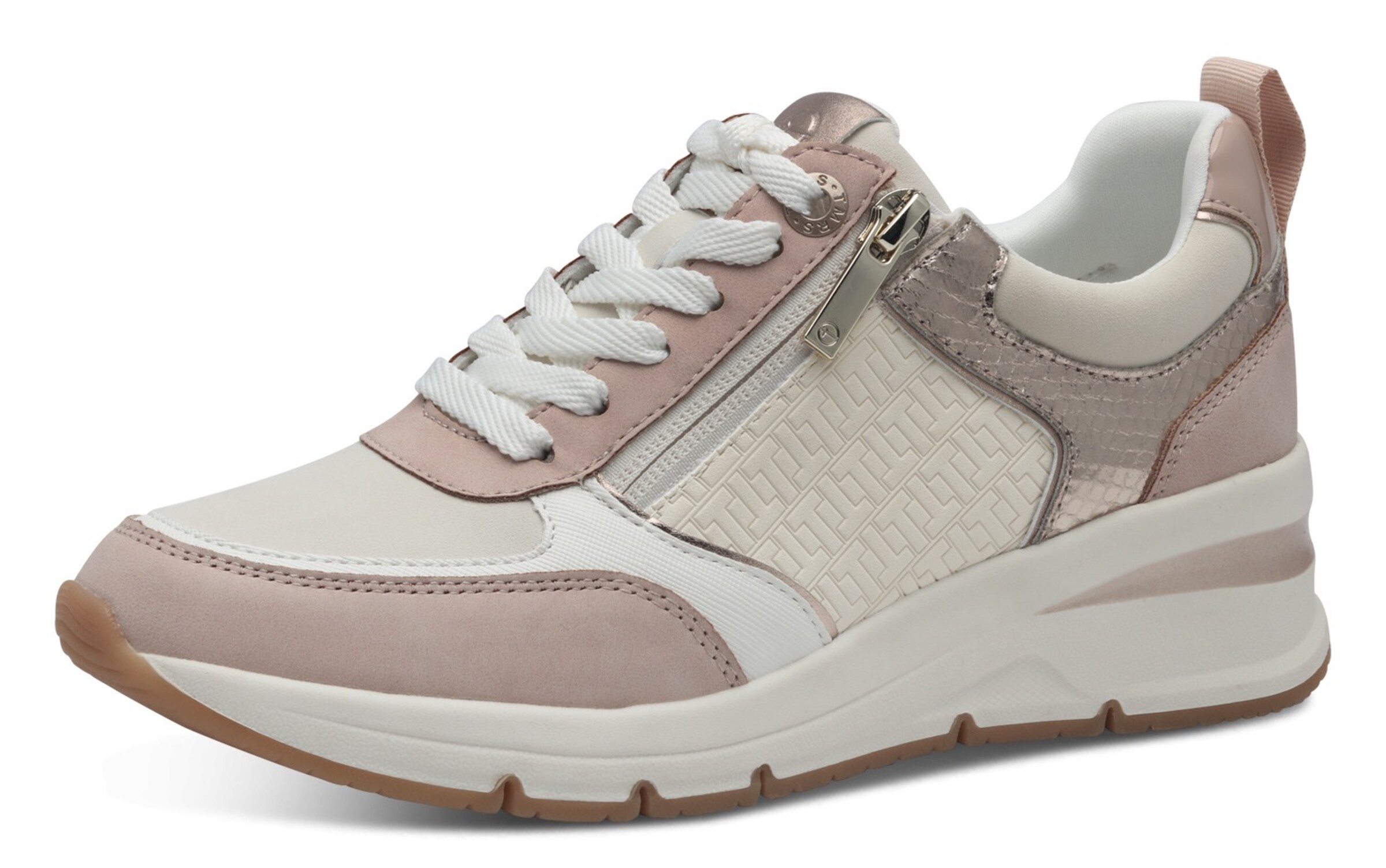 Tamaris Sneaker in Pink: Vorderseite