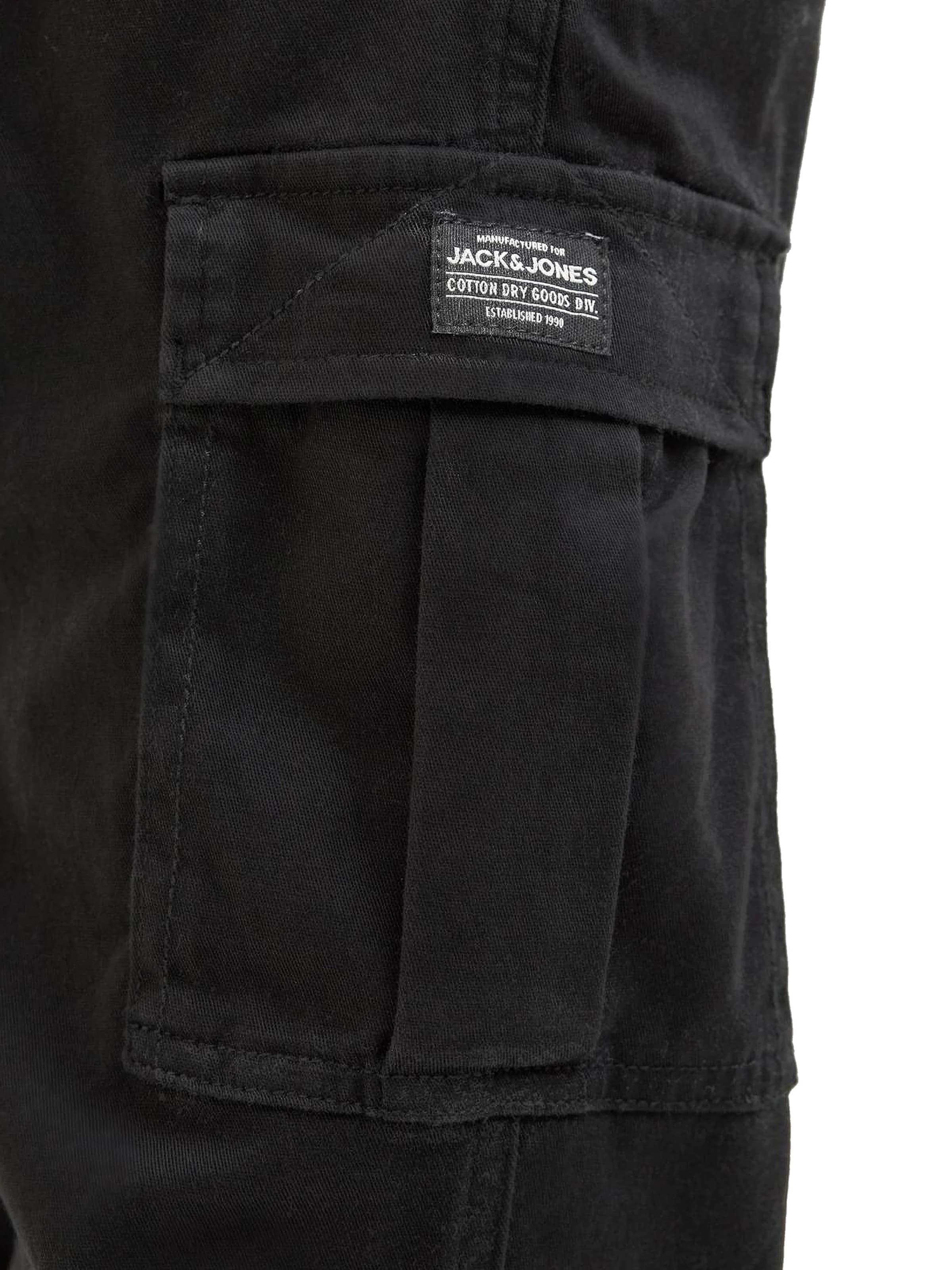 Jack & Jones Junior Szabványos Nadrág 'JPSTKANE JJJONNIE' - fekete