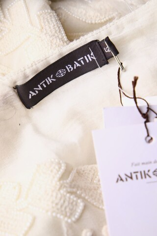 Antik Batik Kleid L in Weiß