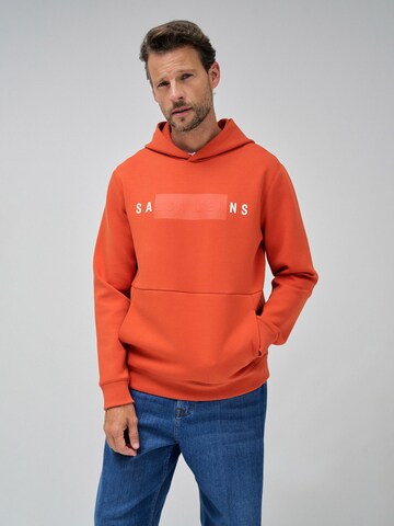 Salsa Jeans Sweatshirt in Oranje: voorkant