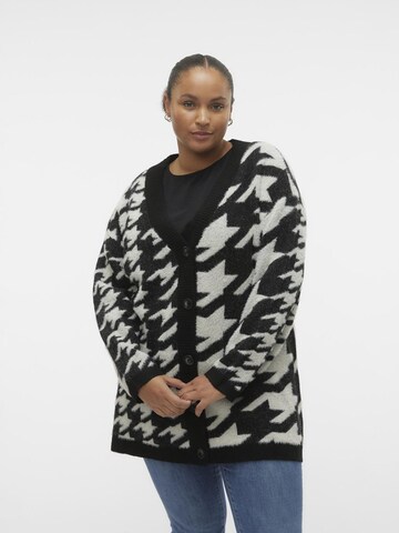 Vero Moda Curve Knit Cardigan in Black