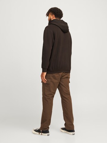Jack & Jones Plus Sweatshirt 'BRADLEY' in Brown