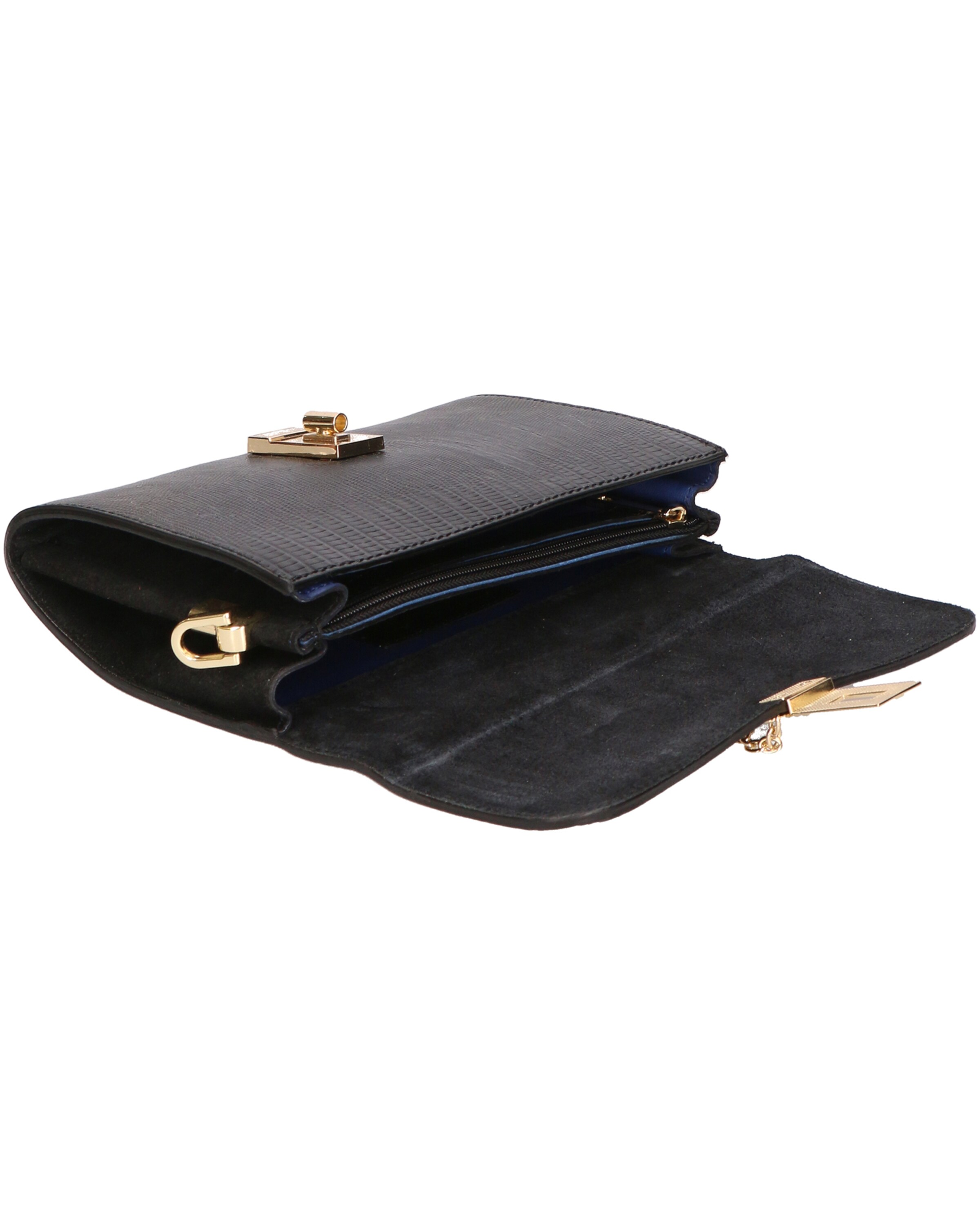 Viola Castellani Clutch in Schwarz