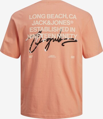 JACK & JONES T-shirt 'ARUBA' i orange