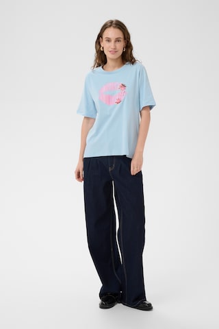 CULTURE - Camisa 'Kula' em azul
