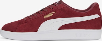 PUMA Ниски маратонки 'Smash 3.0' в червено: отпред