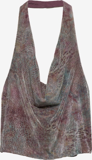 Pull&Bear Top u smeđa / tamo žuta / pastelno zelena / bordo, Pregled proizvoda