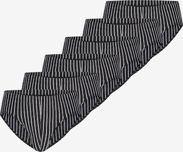 SCHIESSER Slip '95/5 Essentials Cotton' in Black: front