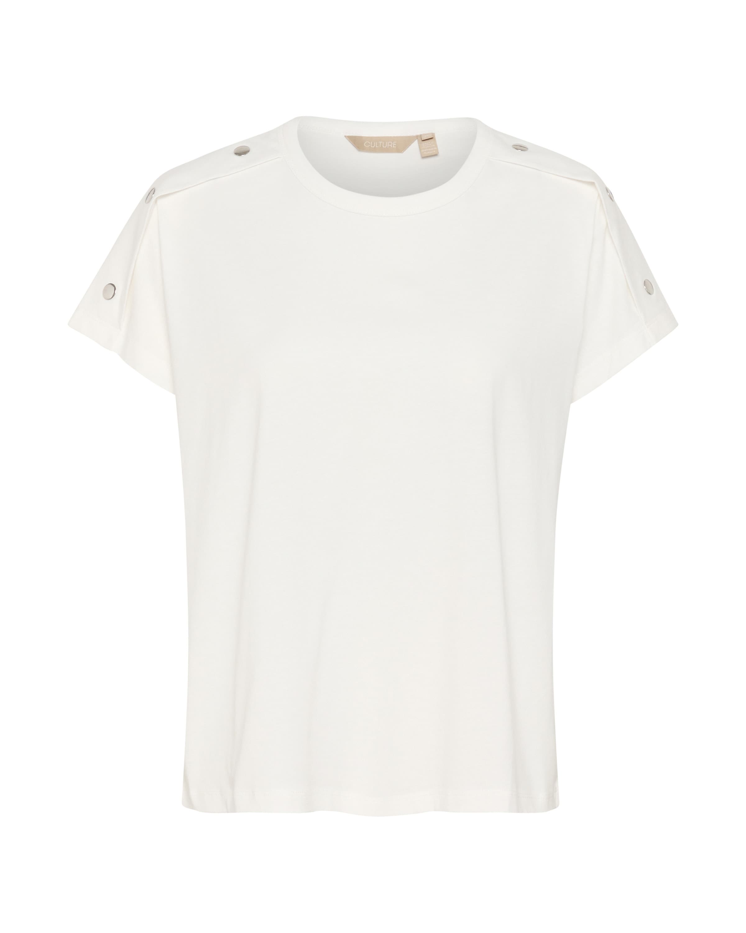 CULTURE Oversized bluse 'Selma ' i hvid: forside