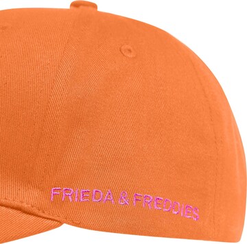 Frieda & Freddies NY Fitted Cap in Orange