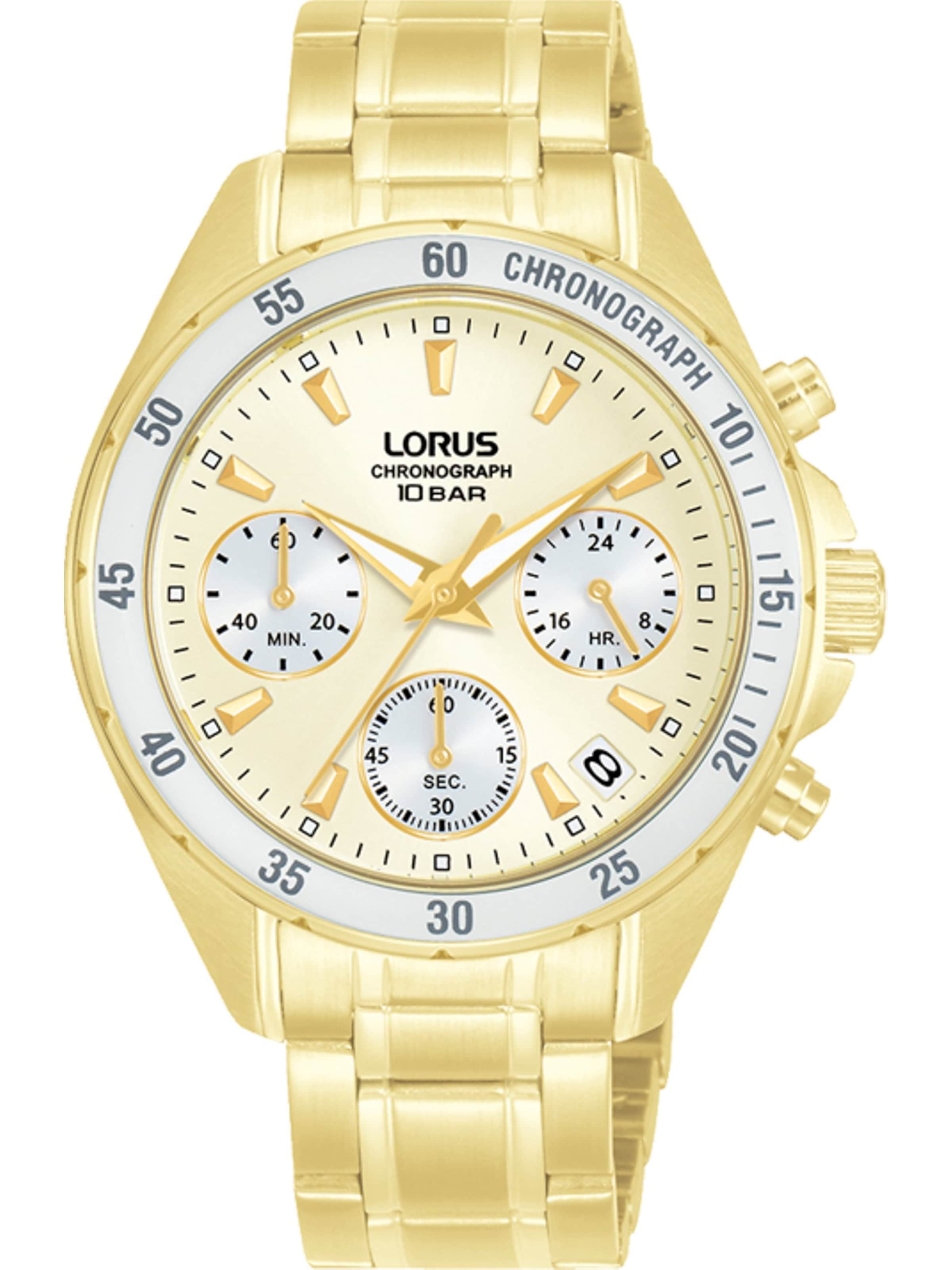 LORUS Uhr in Gold: Vorderseite