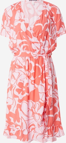 QS Καλοκαιρινό φόρεμα σε ροζ: μπροστά