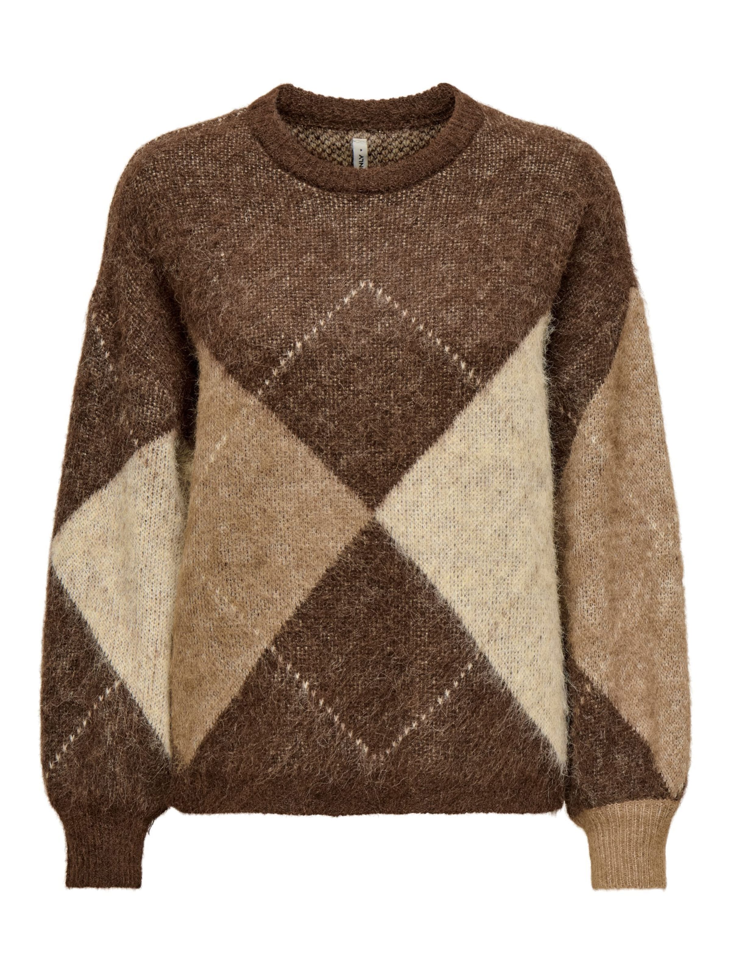 ONLY Pullover 'ONLNoeme' i brun: forside