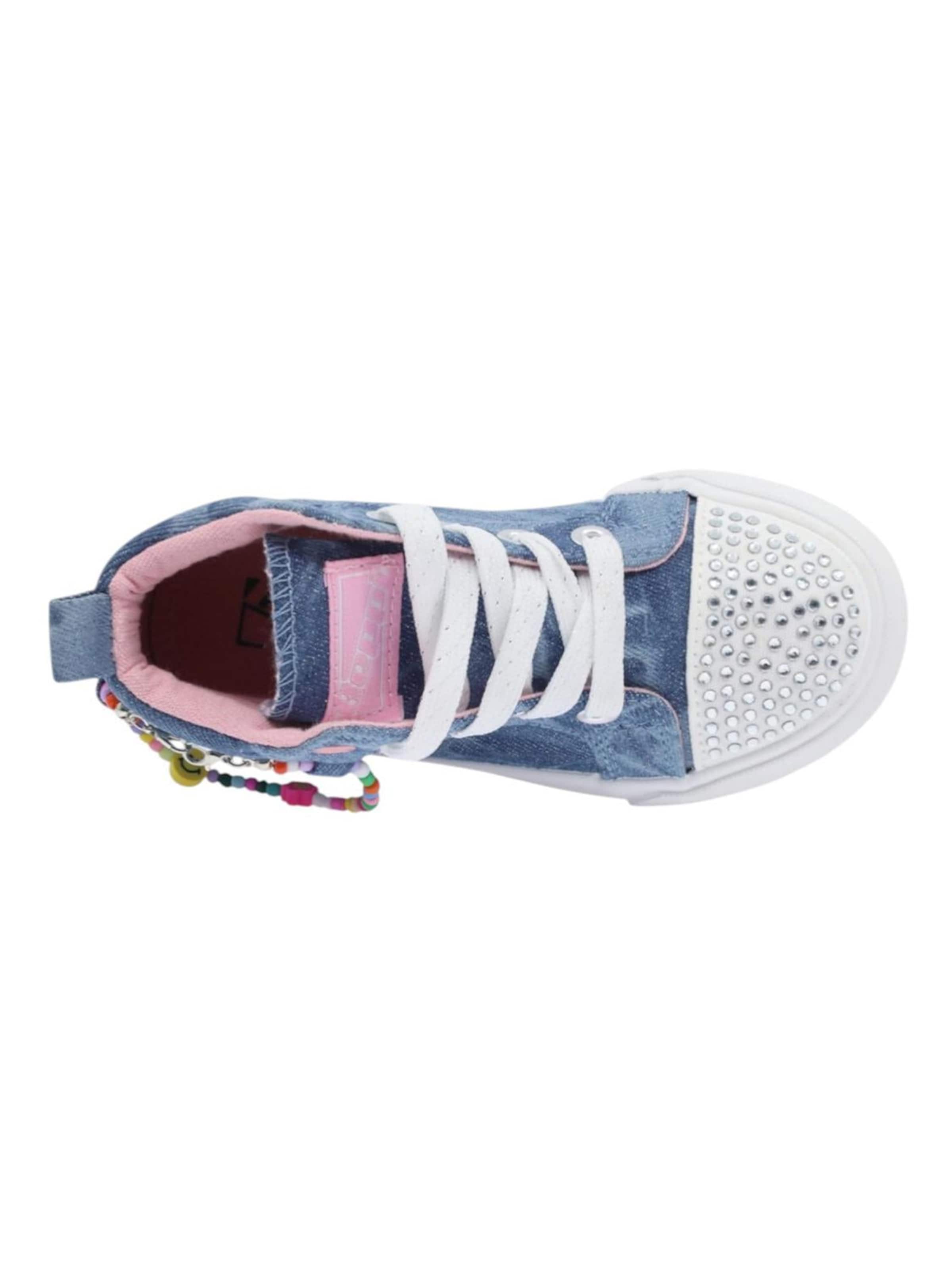 Beppi Sneaker 'Canvas Boot'‌‌‌‌‌‌ in Blau