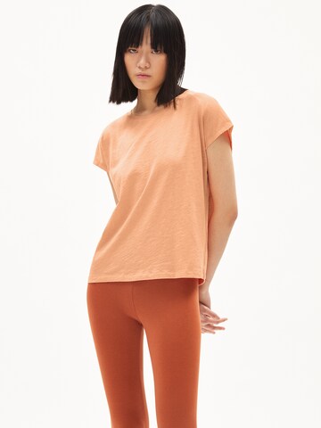 ARMEDANGELS Shirt 'Onelia' in Orange: front