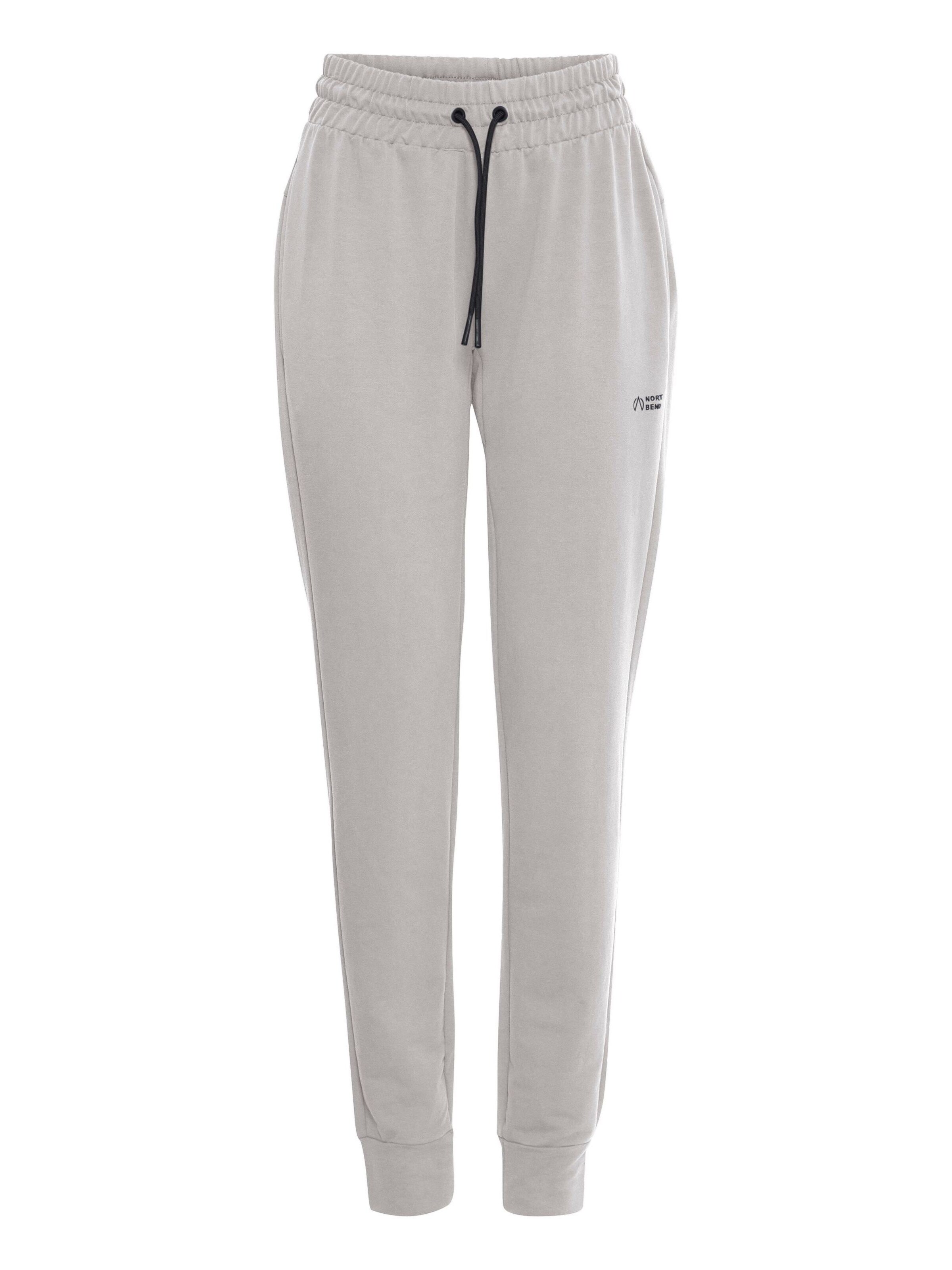 North Bend Tapered Trousers 'Braida' in Grey: front