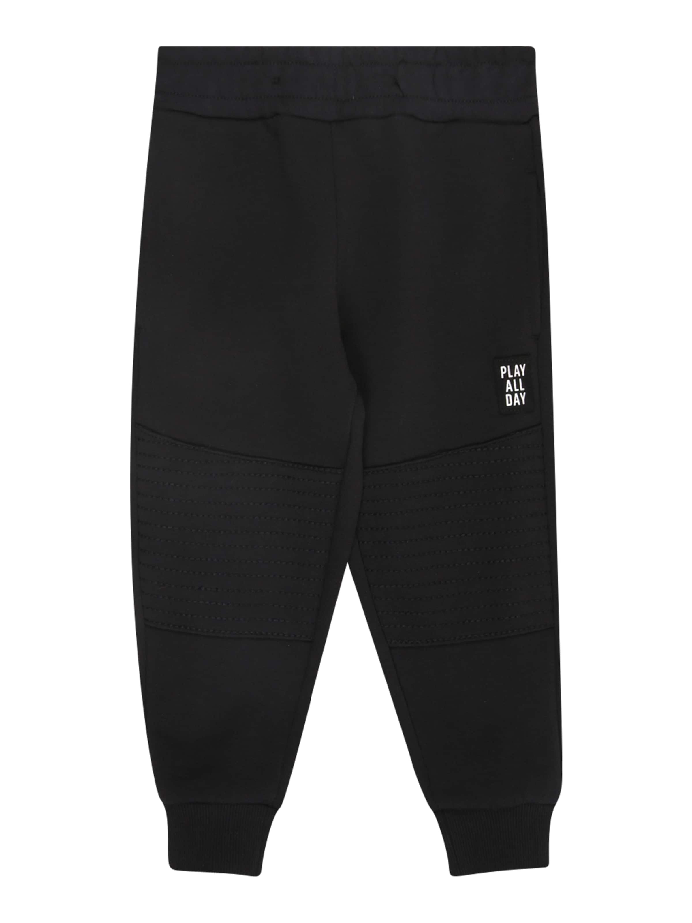 Lindex Zwężany krój Spodnie 'Essential' w kolorze czarny: przód