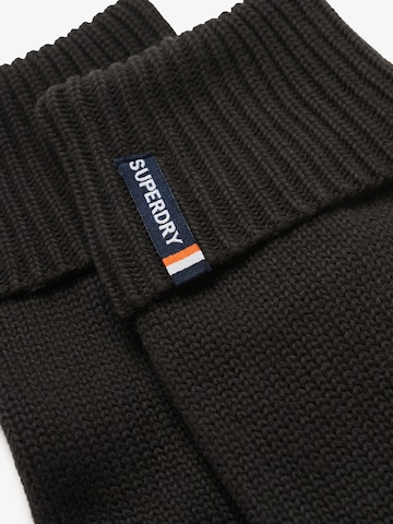 Superdry Handschuhe 'Essentials' in Schwarz