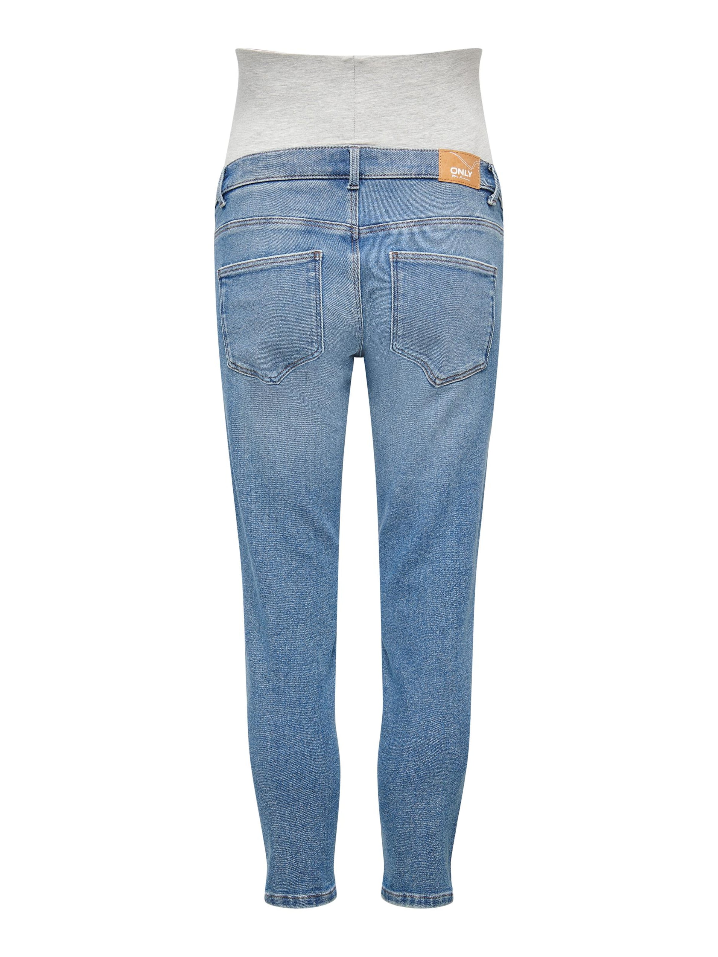 Only Maternity regular Τζιν 'Catwalk' σε μπλε