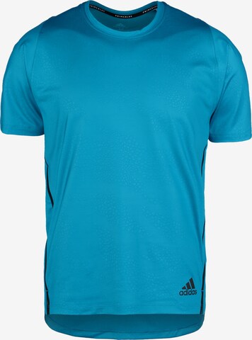 ADIDAS PERFORMANCE Regular fit Funkcionalna majica 'FreeLift Primeblue' | modra barva: sprednja stran