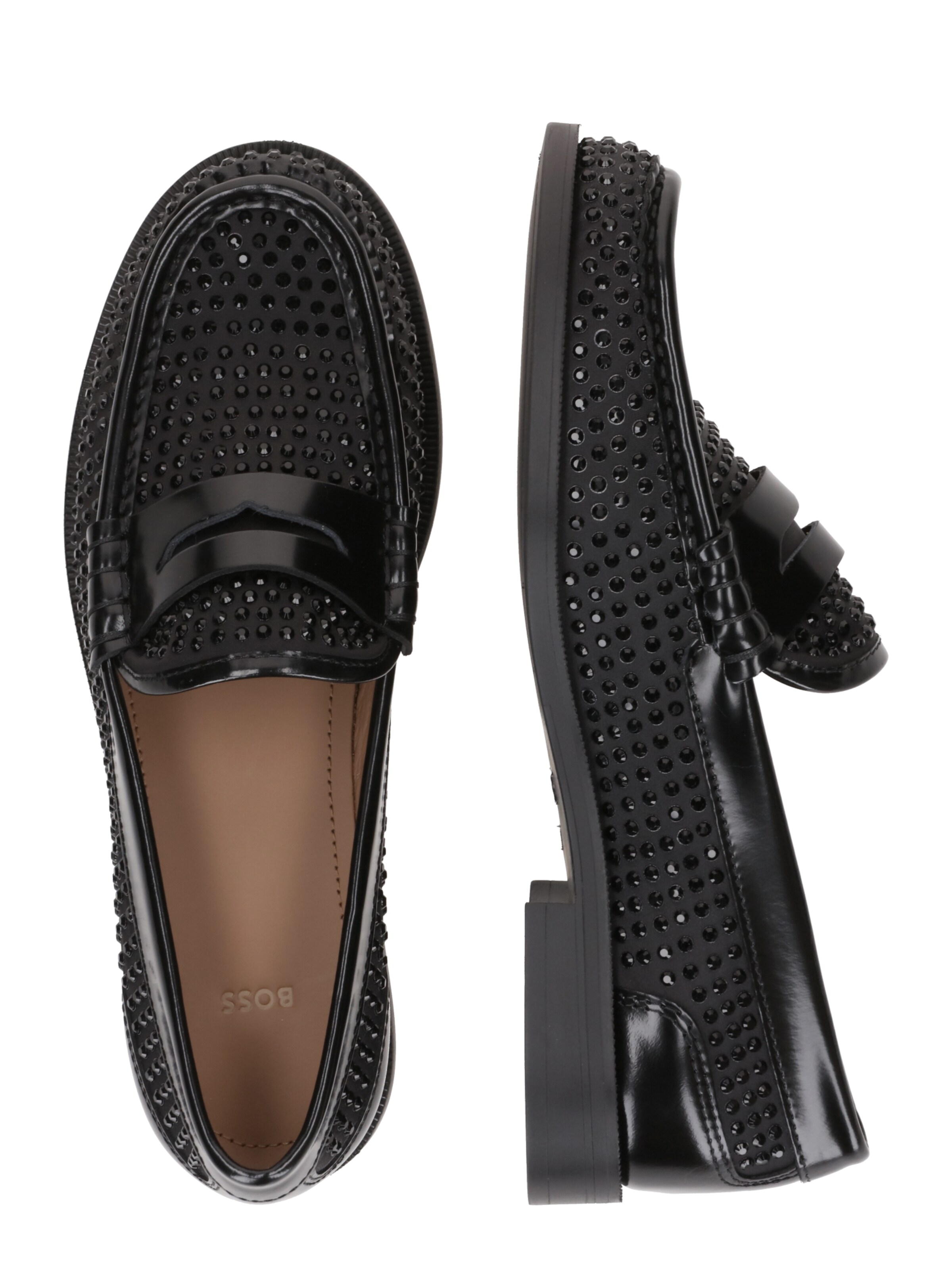 BOSSSlip On cipele 'Lycia' - crna boja