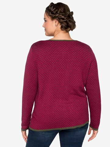 SHEEGO Knitted Janker in Red