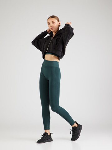 HummelSkinny Sportske hlače 'MT DEFINE' - zelena boja