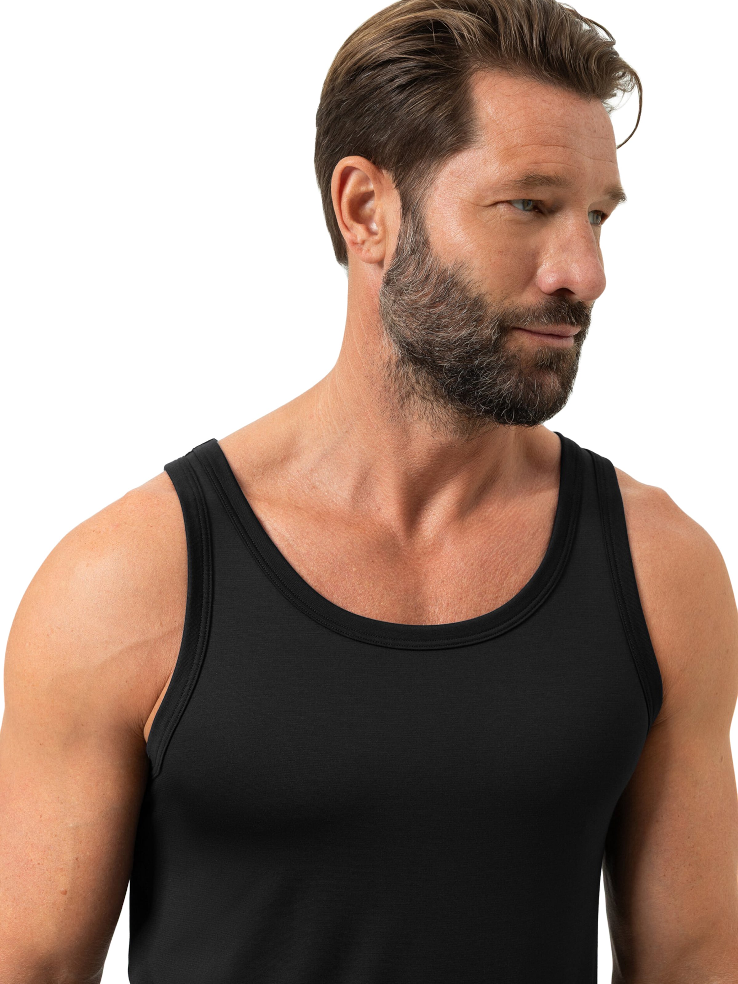 Mey Unterhemd 'Iconic' in Schwarz