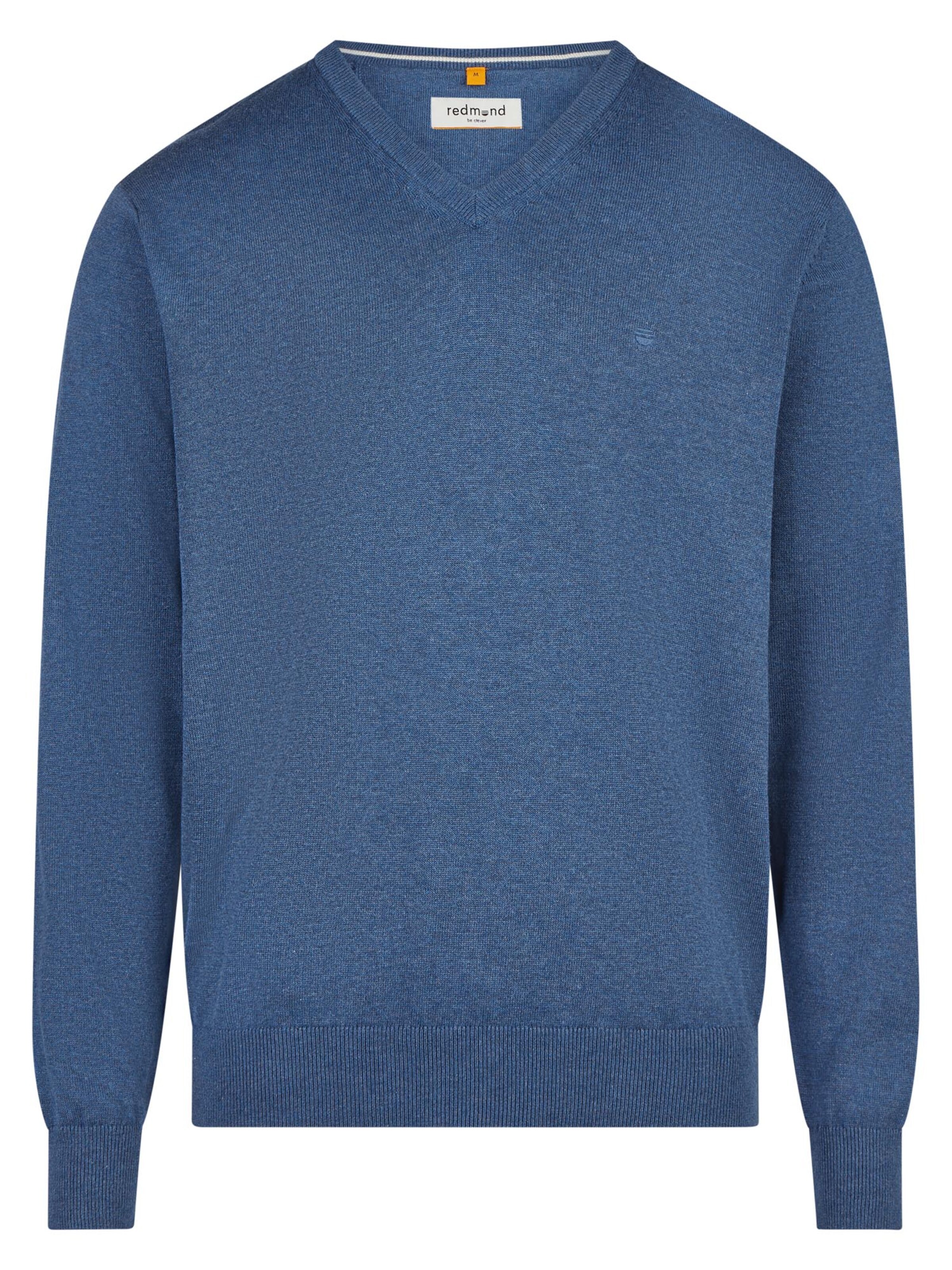 redmond Sweater 'Basic' in Blue: front