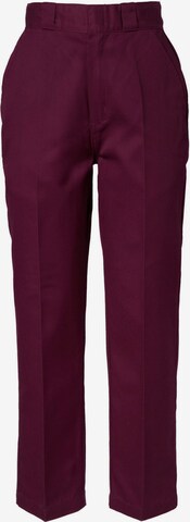 DICKIES Tapered Broek 'PHOENIX' in Lila: voorkant