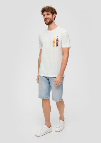 T-Shirt s.Oliver en blanc