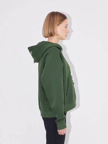 LeGer by Lena Gercke Zip-Up Hoodie 'Jeanette' in Green