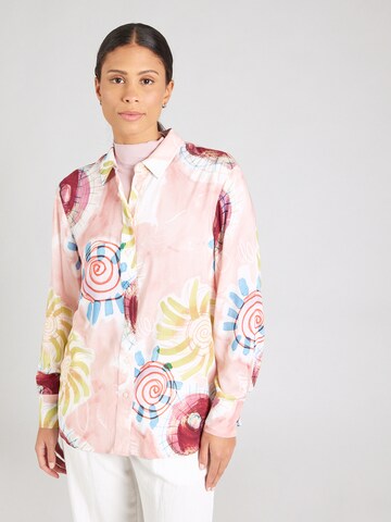 Chemisier SCOTCH & SODA en rose : devant