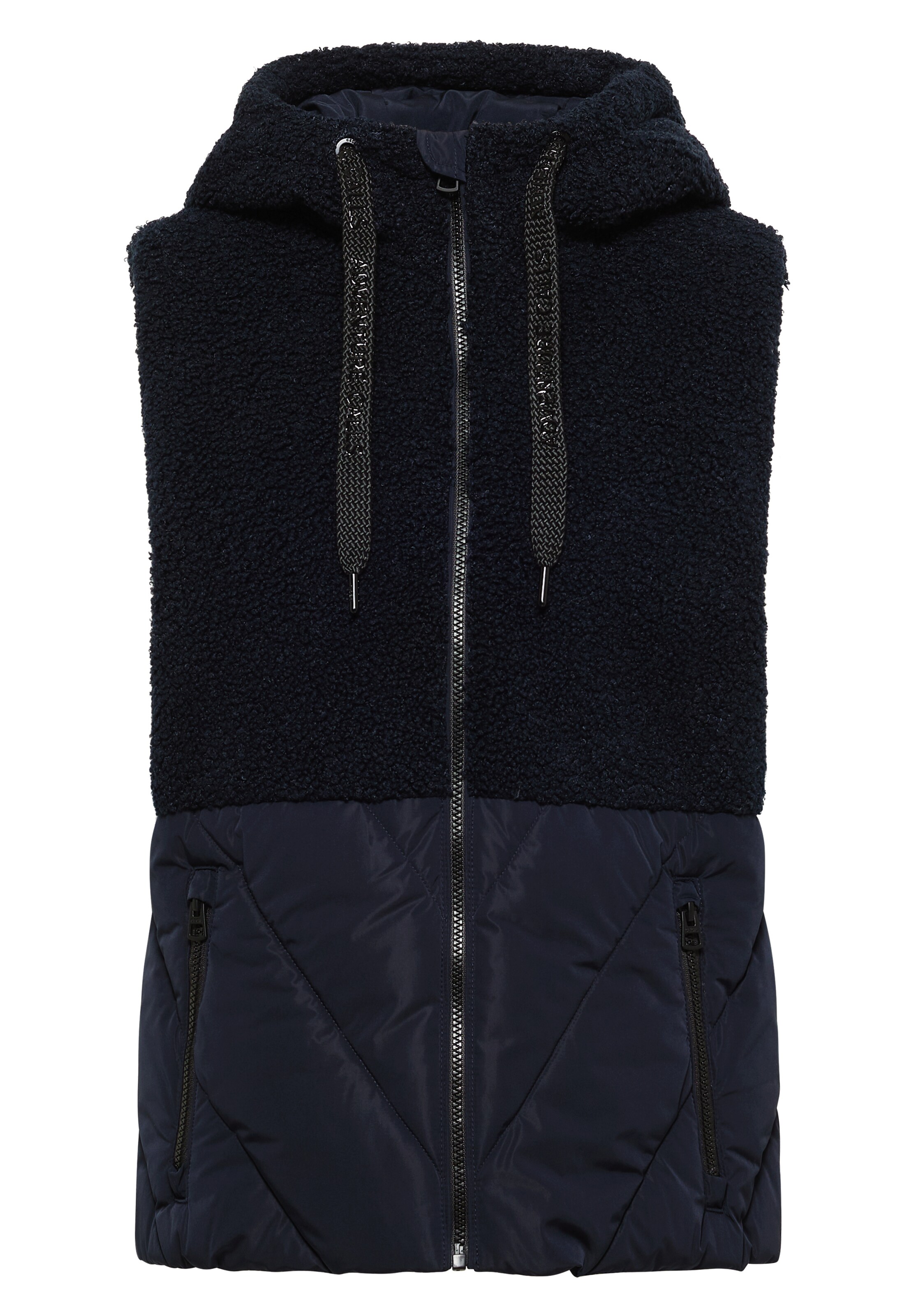 CECIL Vest in Blue: front