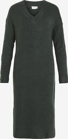 VILA - Vestido de punto en verde: frente